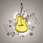 抽象的吉他