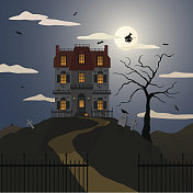 令人毛骨悚然的房子