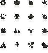 自然的图标 自然的图标