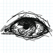 人眼草图 人眼草图