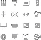 多媒体图标|凸版印刷系列 多媒体图标|凸版印刷系列