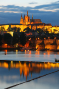 金色的布拉格城堡