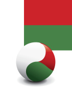 水晶球旗-马达加斯加