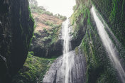 印度尼西亚印度尼西亚印度尼西亚的Madakaripura waterfall East