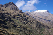 秘鲁安第斯山脉的比尔卡班巴山脉