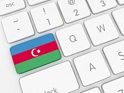 阿塞拜疆国旗键盘