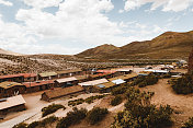 阿塔卡马沙漠中部的一个小村庄