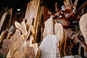乌布巴厘岛木雕作坊
