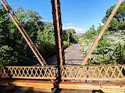 修复了犹他州罗克维尔锡安国家公园附近的罗克维尔桥