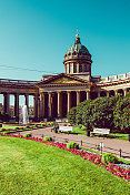 俄罗斯圣彼得堡喀山大教堂