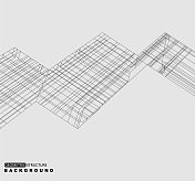 几何结构线条图案背景