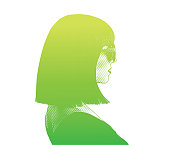 严肃的女商人的肖像 严肃的女商人的肖像