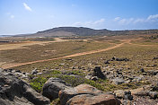 阿鲁巴岛，北部内陆景观