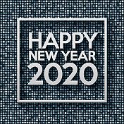 2020年新年快乐背景