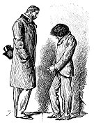 19世纪，维多利亚时代的男人