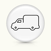 送货卡车侧视图图标 送货卡车侧视图图标