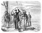 在博登西营救路德维希1862号汽船的潜水员