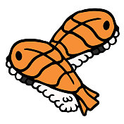 可爱寿司Kawaii -虾寿司