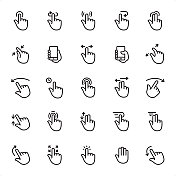 触摸手势-轮廓图标设置