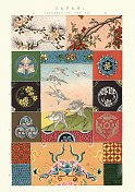 19世纪日本装饰艺术的例子