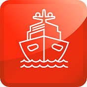 现代豪华游艇图标 现代豪华游艇图标