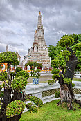 Wat Arun temple，曼谷，泰国