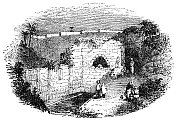西罗亚池在耶路撒冷的大卫城，以色列-奥斯曼帝国19世纪