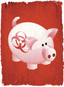 H1N1猪流感免费载体背景