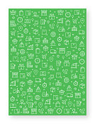 交付相关的图标向量图案设计集