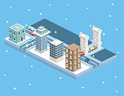 等距模块化城市瓷砖 等距模块化城市瓷砖