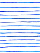 蓝色水彩条纹图案背景。沿海夏季的概念。为贺卡和标签的设计元素，市场，名片摘要背景。