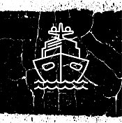 现代豪华游艇图标 现代豪华游艇图标