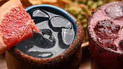 什锦墨西哥鸡尾酒(草莓玛格丽塔，墨西哥圣歌帕洛玛)