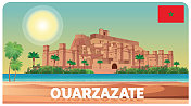 Ouarzazate, Ait Benhaddou，摩洛哥古城