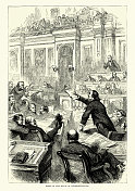 众议院辩论，内战时期，19世纪