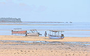 位于伯南布哥Tamandaré市的卡尼罗斯海滩