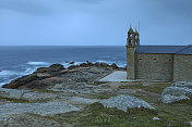 Virxe da Barca圣所，位于加利西亚海岸的Muxai