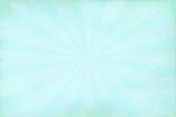 矢量插图在柔和的浅蓝色阳光爆发背景与海绿色肮脏的角落和边缘