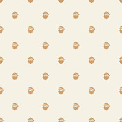 圣诞老人无缝图案 圣诞老人无缝图案