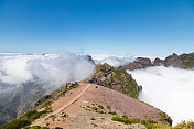 Pico do ariiro峰，马德拉岛，葡萄牙