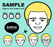 非洲人的衰老过程(表情、脸) 非洲人的衰老过程(表情、脸)