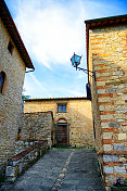 意大利托斯卡纳基安蒂地区的维蒂纳中世纪设防村庄