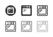 烤箱图标-多系列 烤箱图标-多系列