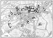 英国剑桥古董地图- 19世纪