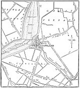 英国克劳兰古董地图- 19世纪