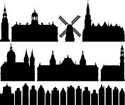 阿姆斯特丹(所有建筑都是独立完整的)