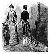 维多利亚时代的时尚女人 维多利亚时代的时尚女人