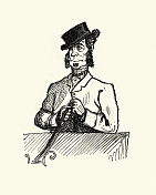 最聪明的出租车司机,维多利亚时代的伦敦人物,1850年代 最聪明的出租车司机,维多利亚时代的伦敦人物,1850年代