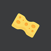 洗涤垫平面图标