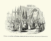 中世纪佛兰德斯伯爵的葬礼 中世纪佛兰德斯伯爵的葬礼